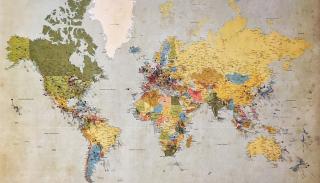 world map